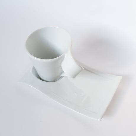 Cup & Saucer / Wave
