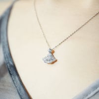 Luminous Petal Necklace