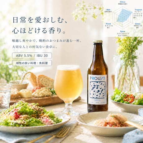 【敬老の日ギフト】送料一律無料！PROUSTボックスセット(3種類×2本)