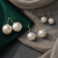 round pearl stud pierce　SH1160