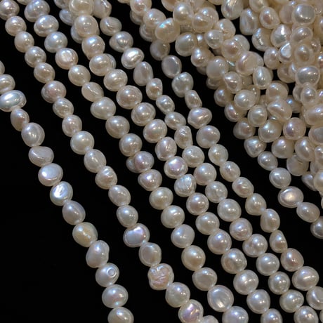 mini baroque pearl necklace　SH1146