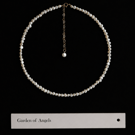 mini baroque pearl necklace　SH1146