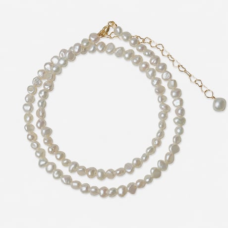mini baroque pearl necklace　SH1146
