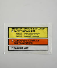 PACKING LIST