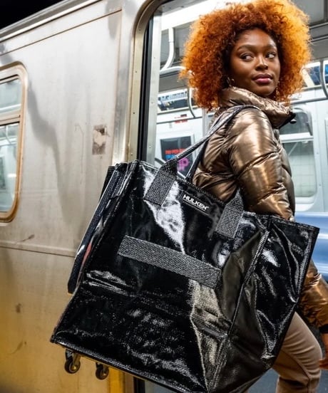 HULKEN BAG  BLACK ハルケン ローリングトート バッグ