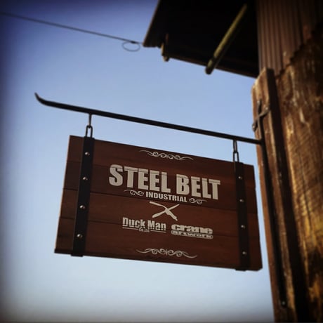 【 STEEL BELT 】オプション オリジナル カスタムペイント 手描きでお好きな文字を追加