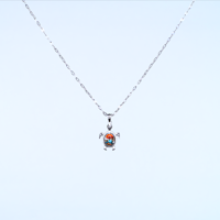 Oyster Honu Necklace【silver】