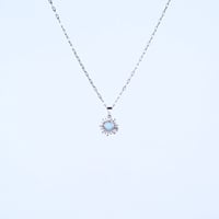 SOL Larimar Necklace【silver】