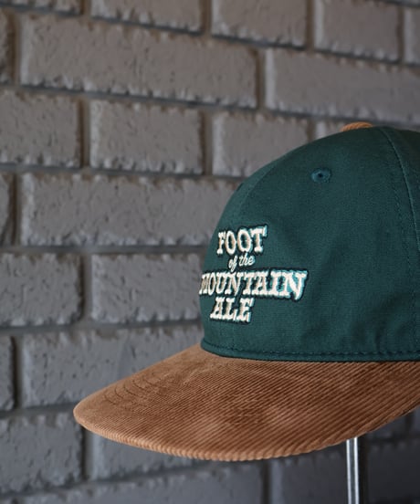 〈TACOMAFUJI RECORDS〉FOOT OF THE MOUNTAIN ALE LOGO Cap