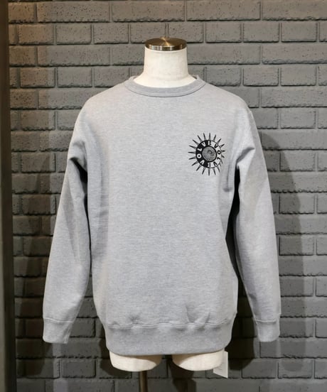 〈RAY TROLL〉Evolve Crew Fleece Neck Sweat / Heather Grey