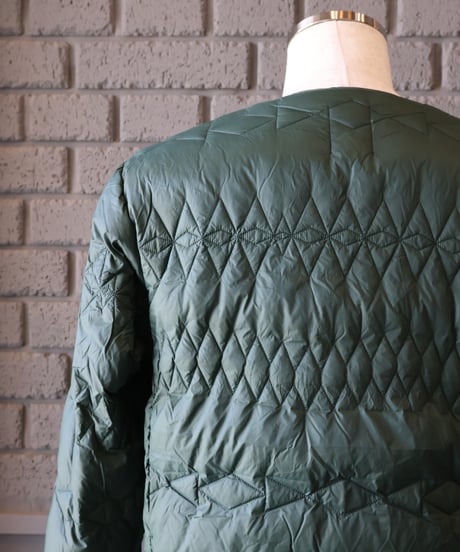 〈SOUTH2 WEST8〉x〈TAION〉 Inner Down Jacket / Green