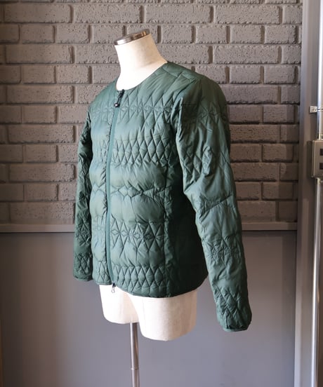 〈SOUTH2 WEST8〉x〈TAION〉 Inner Down Jacket / Green