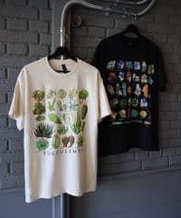 〈ATLAS SCREEN PRINTING〉SUCCULENTS / ULTIMATE MINERAL T-Shirt
