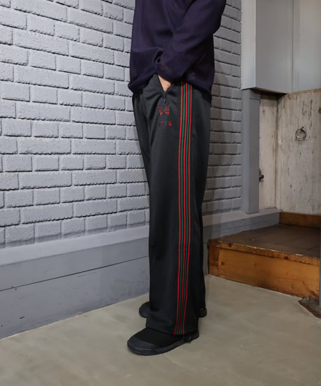 〈NEEDLES〉x〈A TRIBE CALLED QUEST〉 Track Pant - Poly Smooth / Black