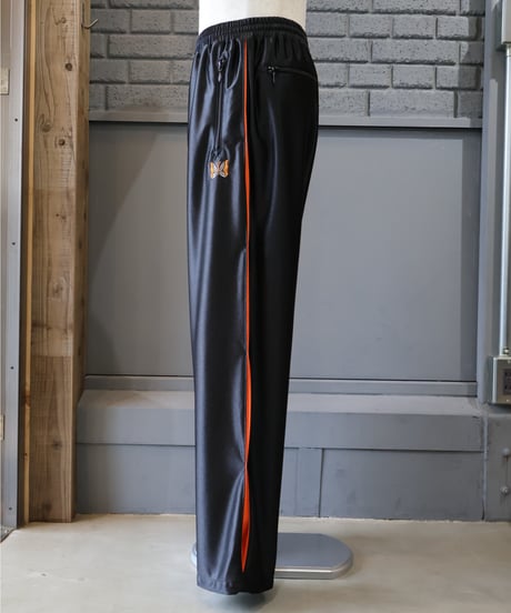 〈NEEDLES〉Track Pant - Tricot Sateen / Black