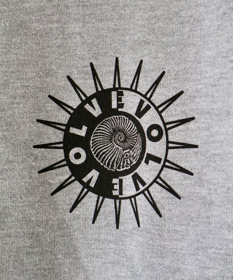〈RAY TROLL〉Evolve Crew Fleece Neck Sweat / Heather Grey