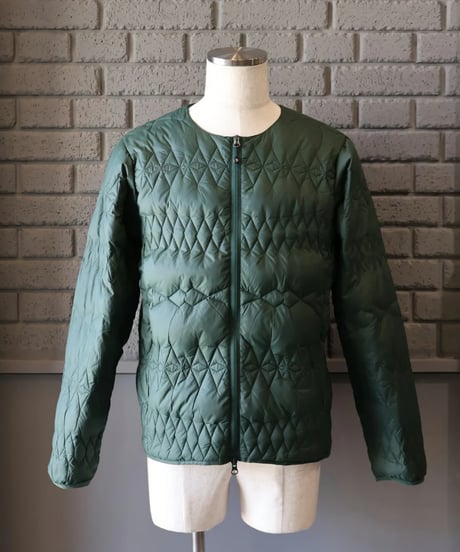 〈SOUTH2 WEST8〉x〈TAION〉 Inner Down Jacket / Green