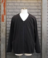 〈SOUTH2 WEST8〉Zipped Cardigan - Poly Fleece / Black
