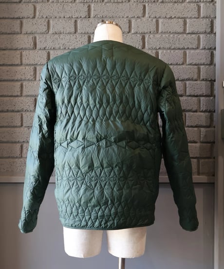〈SOUTH2 WEST8〉x〈TAION〉 Inner Down Jacket / Green
