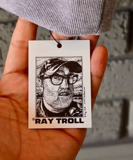 〈RAY TROLL〉Evolve Crew Fleece Neck Sweat / Heather Grey
