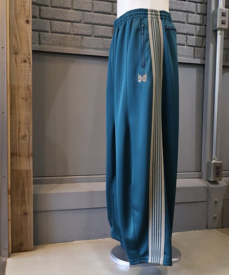 〈NEEDLES〉H.D. Track Pant - Poly Smooth / Green