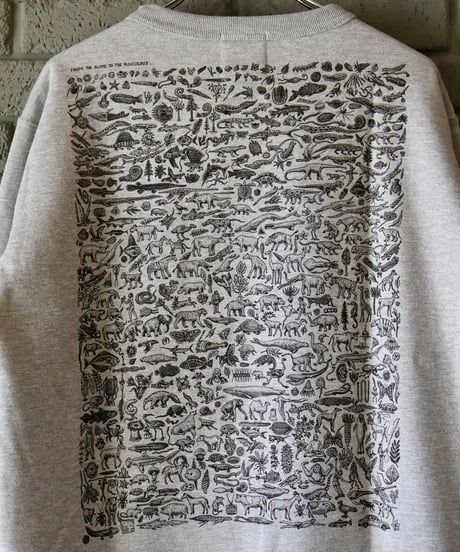 〈RAY TROLL〉Evolve Crew Fleece Neck Sweat / Heather Grey