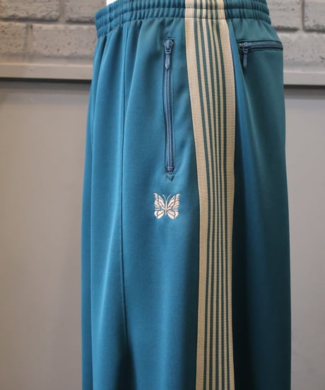 〈NEEDLES〉H.D. Track Pant - Poly Smooth / Green