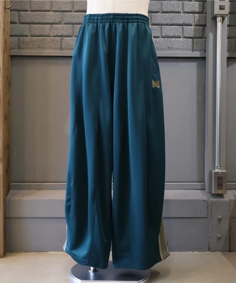 〈NEEDLES〉H.D. Track Pant - Poly Smooth / Green