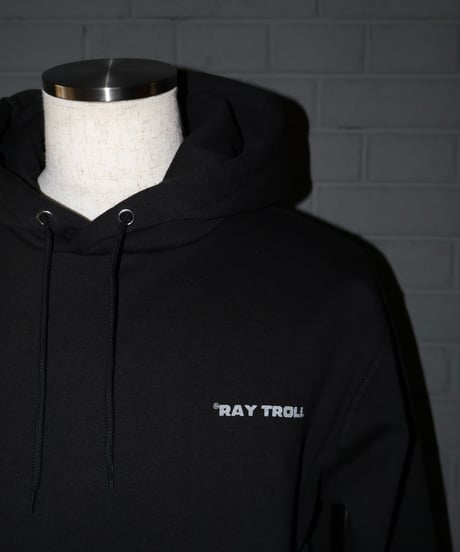 〈RAY TROLL〉Electric Fish Fleece Hoodie / Black