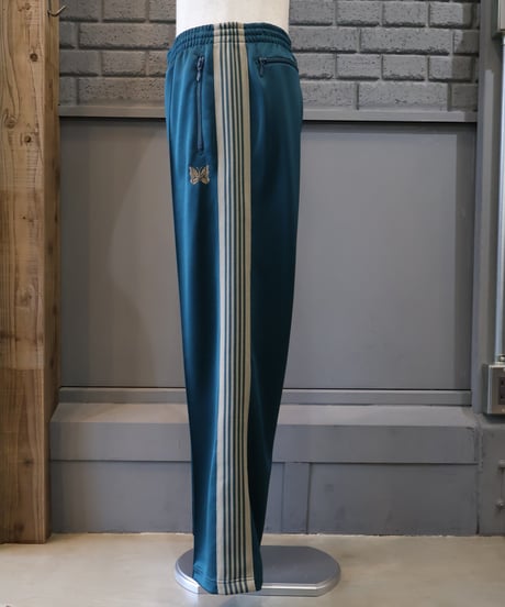 〈NEEDLES〉Track Pant - Poly Smooth / Green