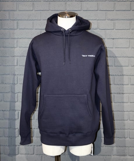 〈RAY TROLL〉Electric Fish Fleece Hoodie / Navy