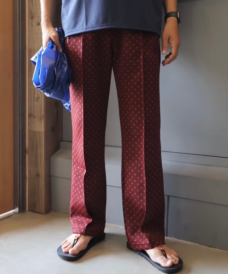 〈NEEDLES〉Track Pant - Poly Jq. / Geometric