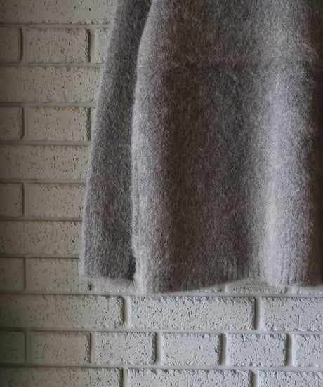 〈NEEDLES〉Mohair Crew Neck Cardigan - Solid