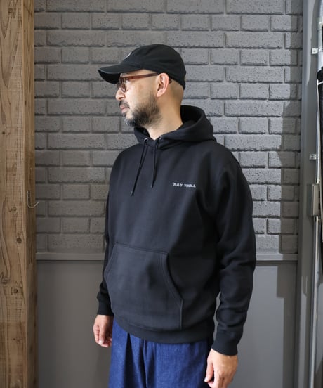 〈RAY TROLL〉Electric Fish Fleece Hoodie / Black