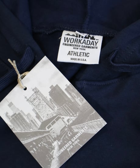 〈EG WORKADAY〉Printed Hoodie - Gumpy / Navy