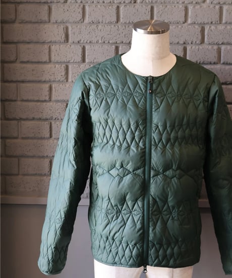 〈SOUTH2 WEST8〉x〈TAION〉 Inner Down Jacket / Green
