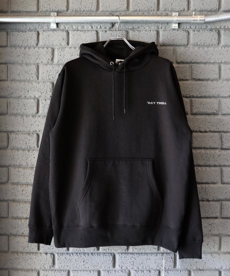〈RAY TROLL〉Electric Fish Fleece Hoodie / Black