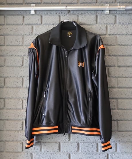〈NEEDLES〉Track Jacket - Tricot Sateen /  Black