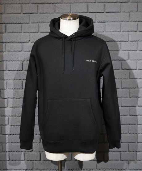 〈RAY TROLL〉Electric Fish Fleece Hoodie / Black