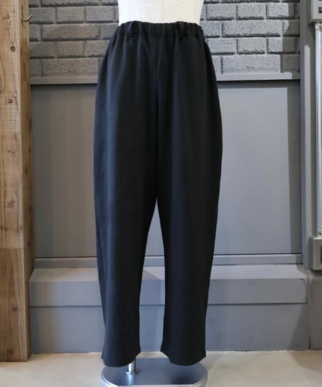 〈go-getter〉Remake Over Dye Vintage Linen Pants / Black