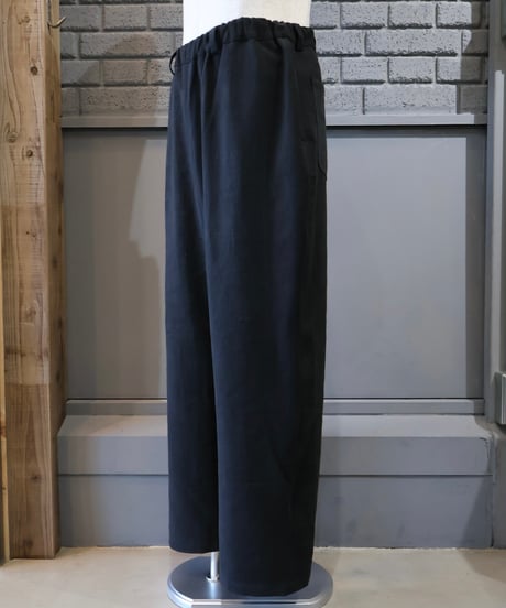 〈go-getter〉Remake Over Dye Vintage Linen Pants / Black
