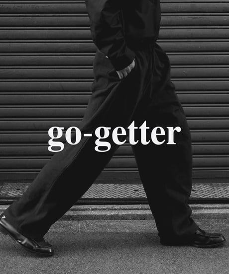 〈go-getter〉Remake Over Dye Vintage Linen Pants / Black