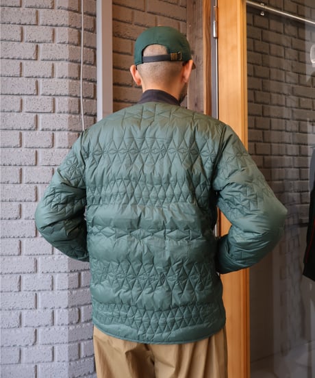 〈SOUTH2 WEST8〉x〈TAION〉 Inner Down Jacket / Green