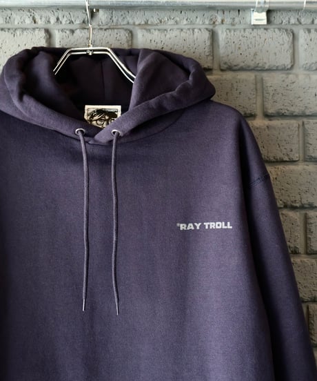 〈RAY TROLL〉Electric Fish Fleece Hoodie / Navy