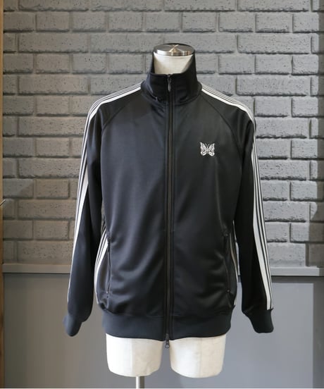 〈NEEDLES〉Track Jacket - Poly Smooth / Charcoal