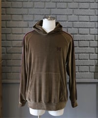 〈NEEDLES〉Track Hoody - C/PE Velour / Taupe