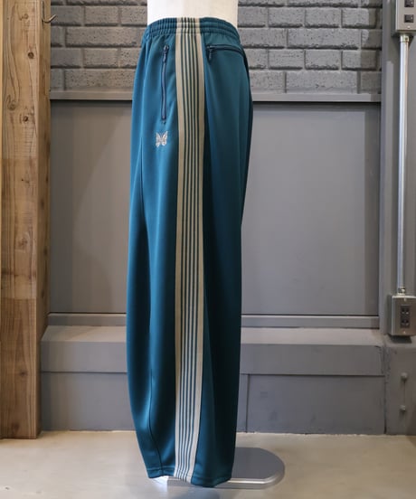 〈NEEDLES〉H.D. Track Pant - Poly Smooth / Green