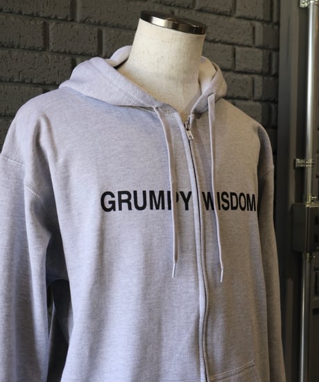 〈EG WORKADAY〉Printed Hoodie - Gumpy / Grey