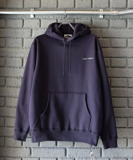 〈RAY TROLL〉Electric Fish Fleece Hoodie / Navy