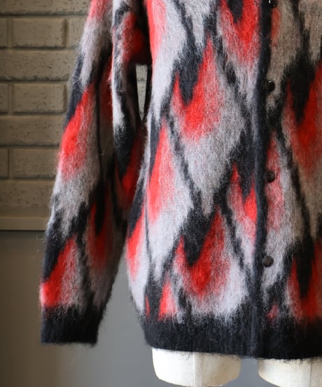 〈NEEDLES〉Mohair Cardigan - Abstract